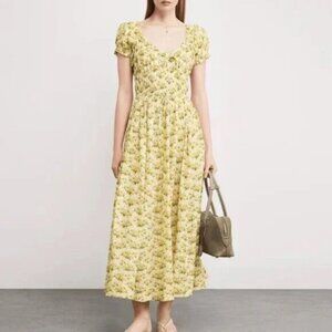NWOT ！DÔEN Organic Cotton Ashlynn Maxi Dress